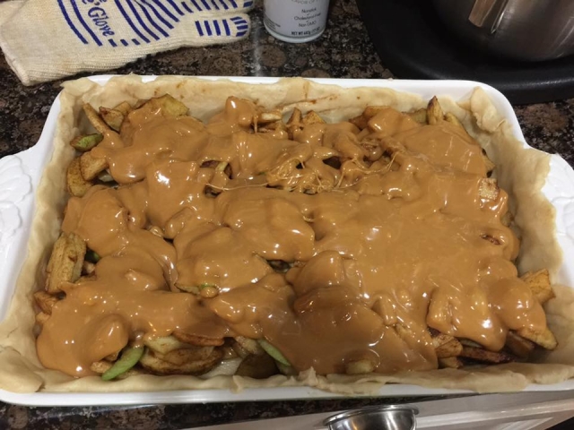 Pie After adding Caramel